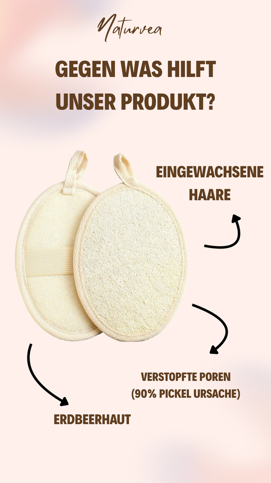 Luffa Gesichts - Körper Schwamm