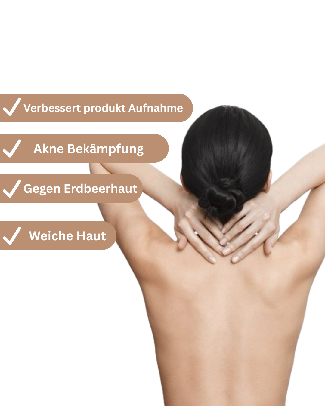 Luffa Akne Rücken Schwamm